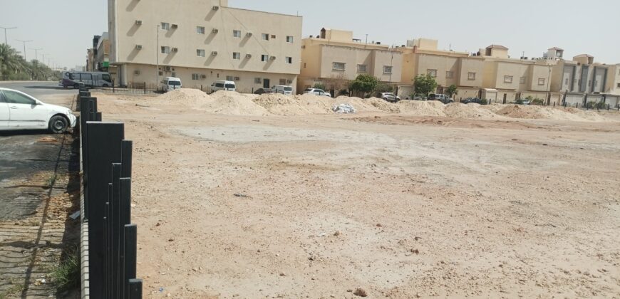 ارض تجارية للبيع في حي المؤنسية